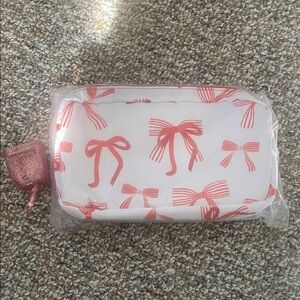 Makeup Bag and Hand Sanitizer Holder